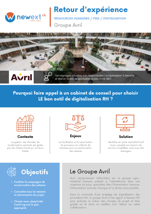 Témoignage Groupe Avril - Comment choisir le bon outil de digitalisation RH ?